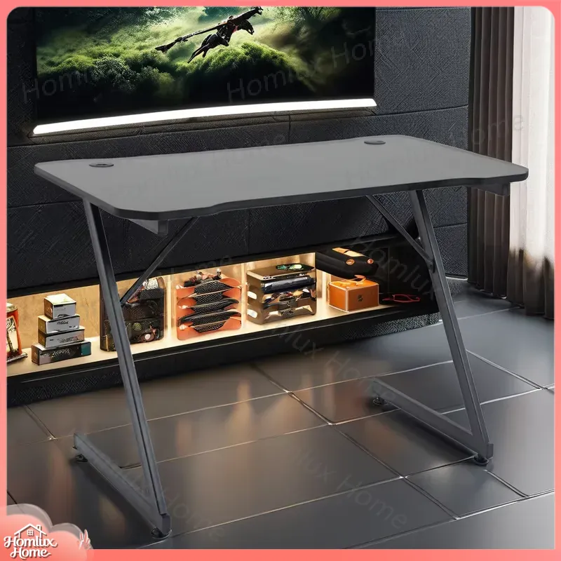 Desk Setup L Shaped - Угловой компьютерный стол L-образной формы из