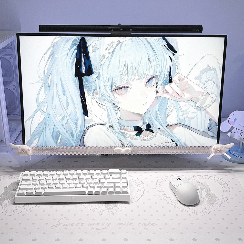 Новая декоративная белая круже – обзор и цена Setup Desk Monitor