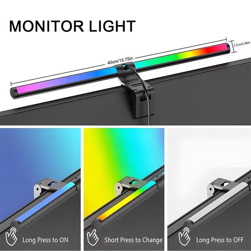 Светодиодная RGB-панель для мо – обзор и цена Desk Setup Lamp