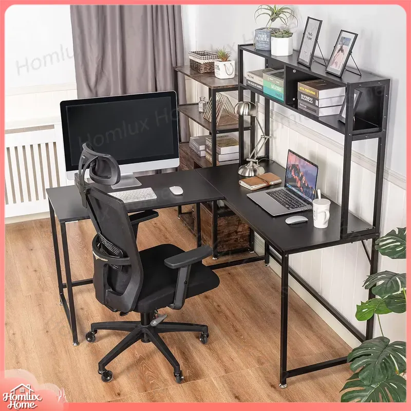 Игровой стол повышенной прочно – обзор и цена Desk Setup L Shaped